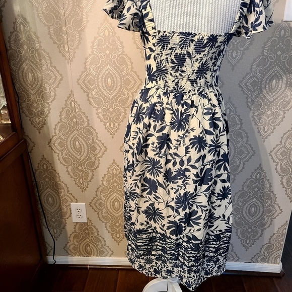 Camila Dress | Palm Springs Floral Midi - Picture 7 of 12